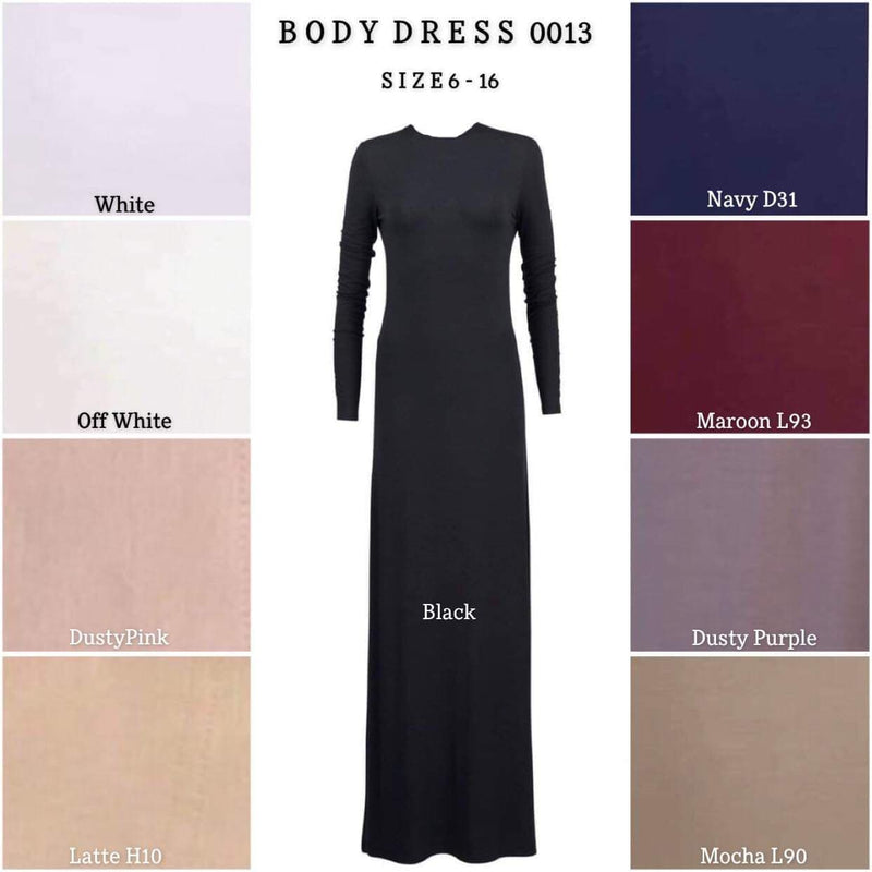 Round Neck Body Dress