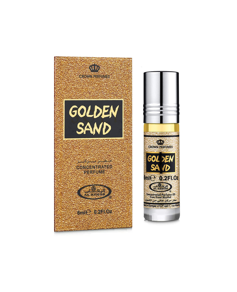 Al-Minar Books & Islamic Fashion. Golden Sand [Concentrated Perfume] 6ml  with Roll On - By Surrati