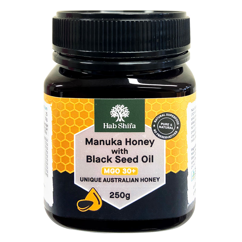 Manuka Honey with Black Seed Oil (250gm)