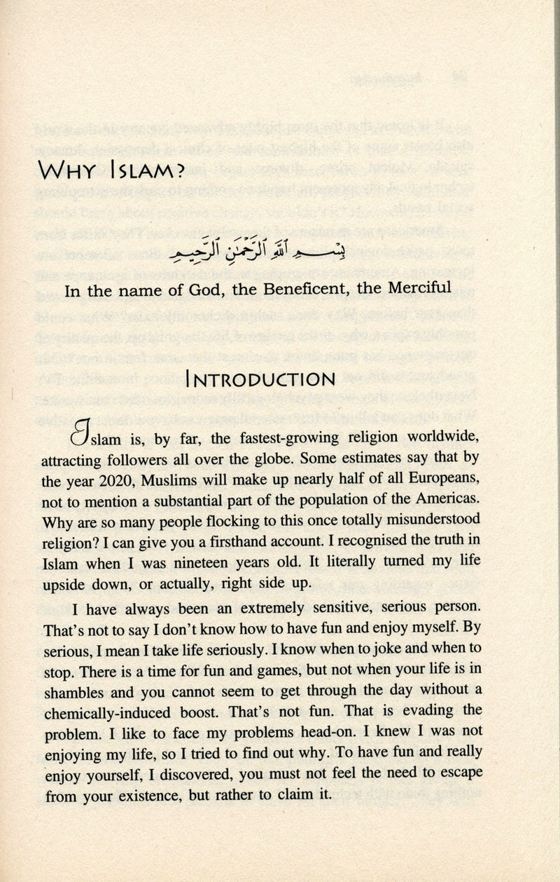 Why Islam?