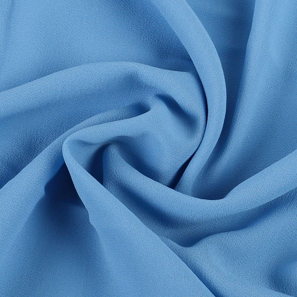 Chiffon Hijab - Dodger Blue