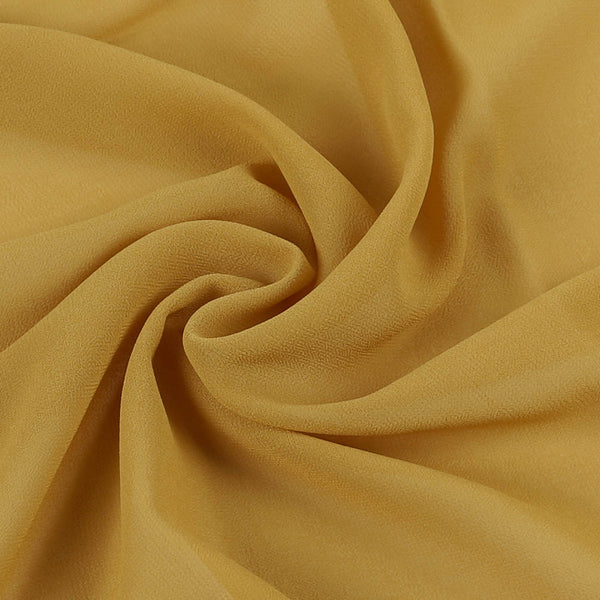 Chiffon Hijab - Golden Yellow