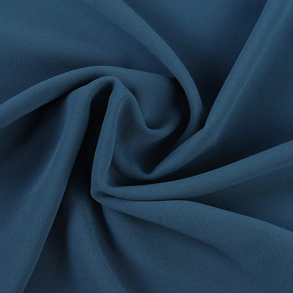 Chiffon Hijab - Steel Blue